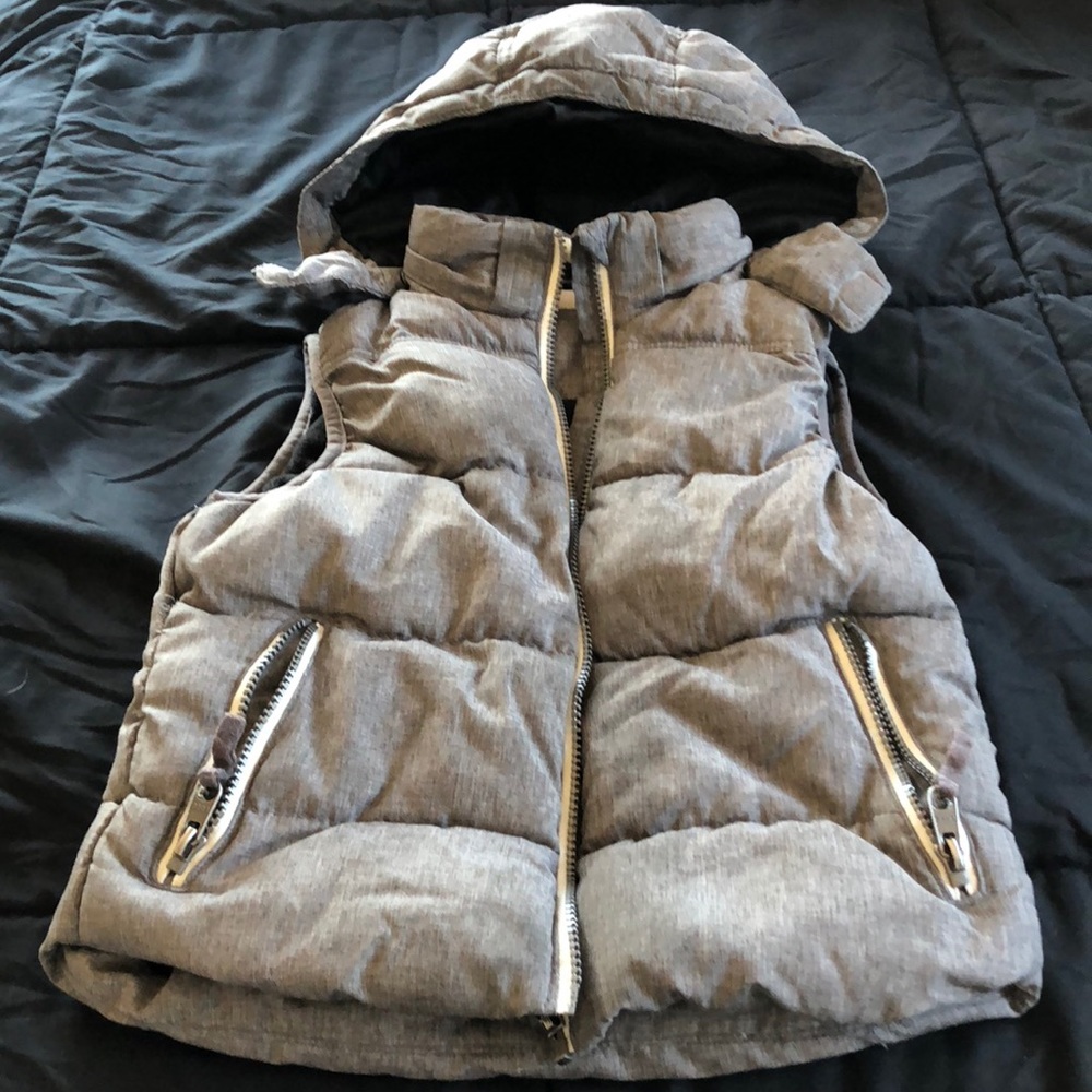 Grey boys vest